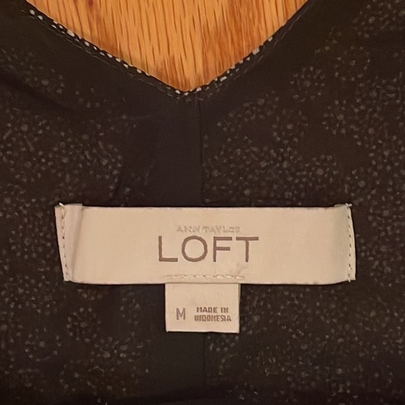 LOFT Women’s Patterned Top Size M - Picture 2 of 4